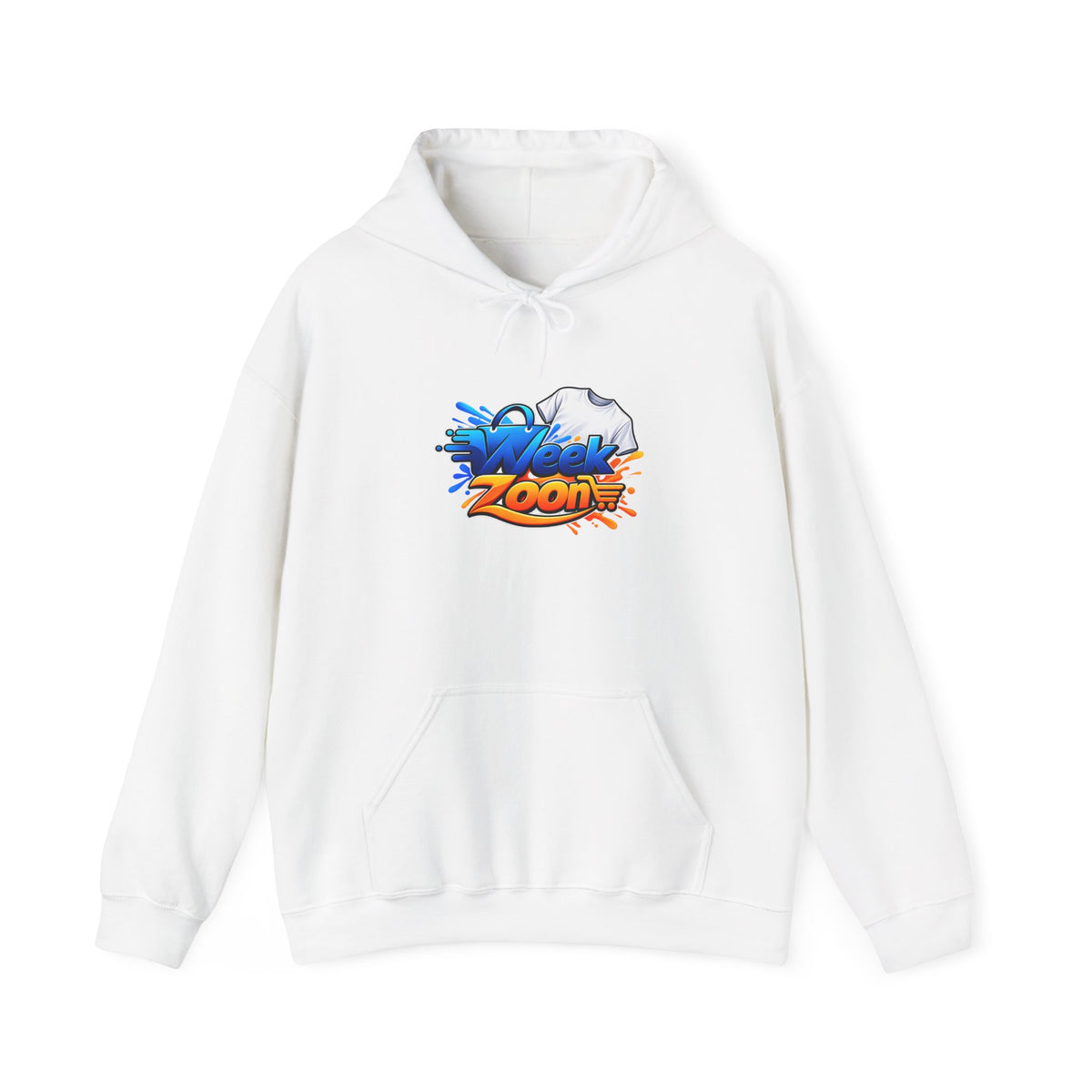 Ski Zoom Graphic Hoodie — Retro Snowboard Winter Pullover