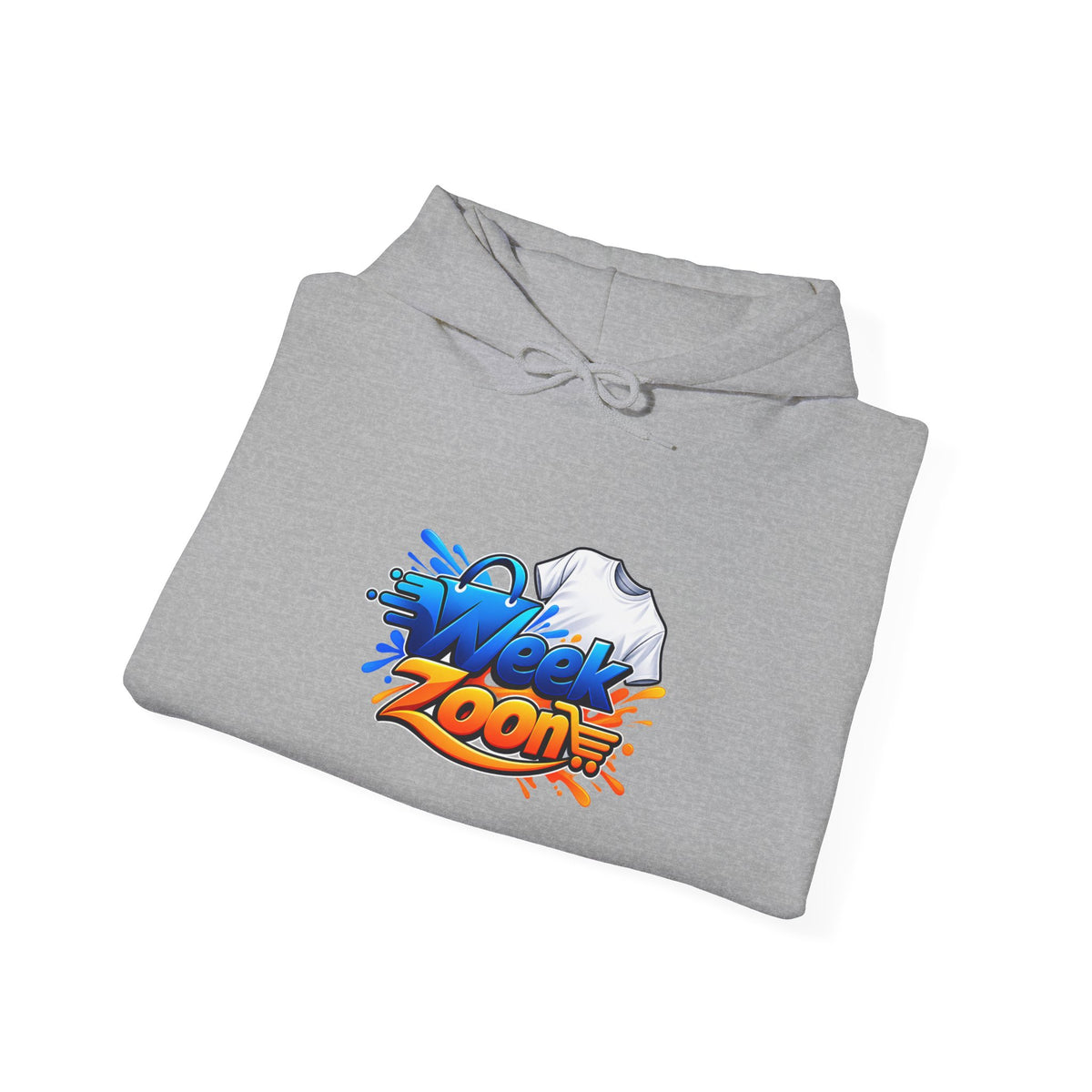 Ski Zoom Graphic Hoodie — Retro Snowboard Winter Pullover