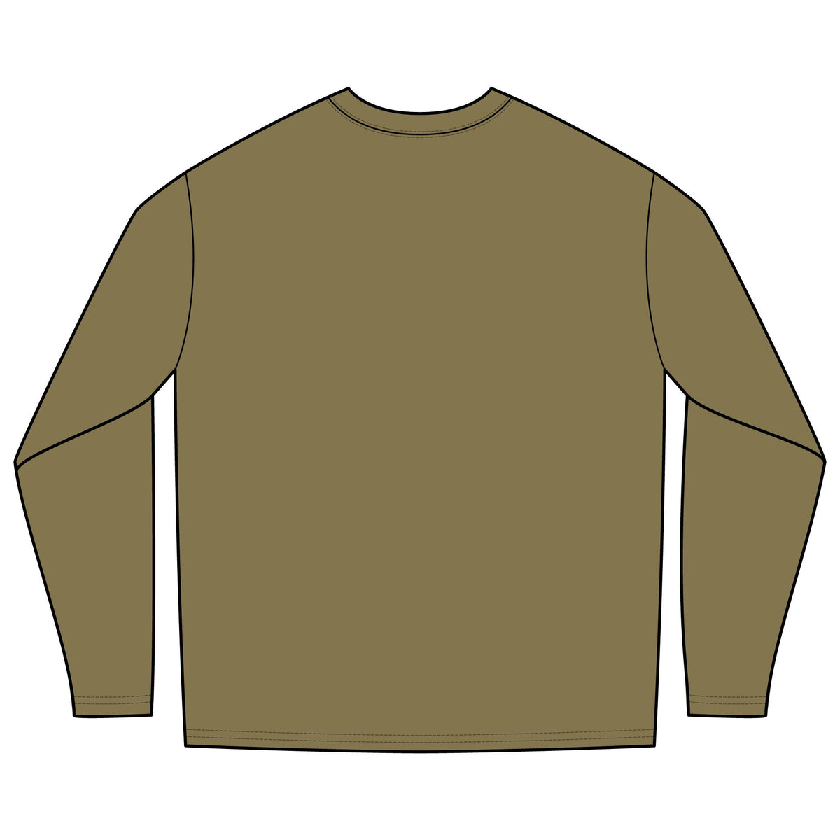 Performance Long Sleeve Tee — 'Week Zoon' Graffiti Logo Athletic Shirt