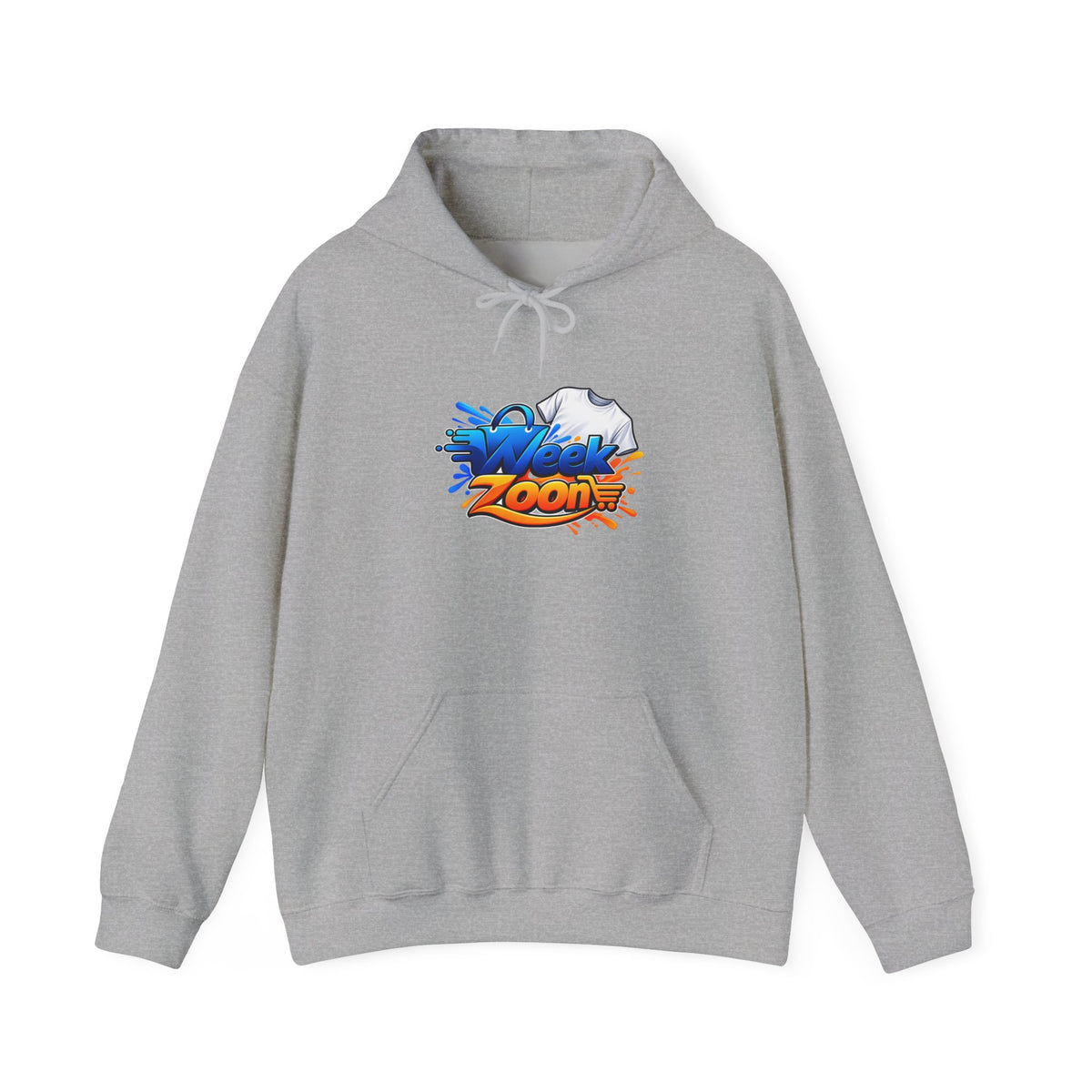 Ski Zoom Graphic Hoodie — Retro Snowboard Winter Pullover