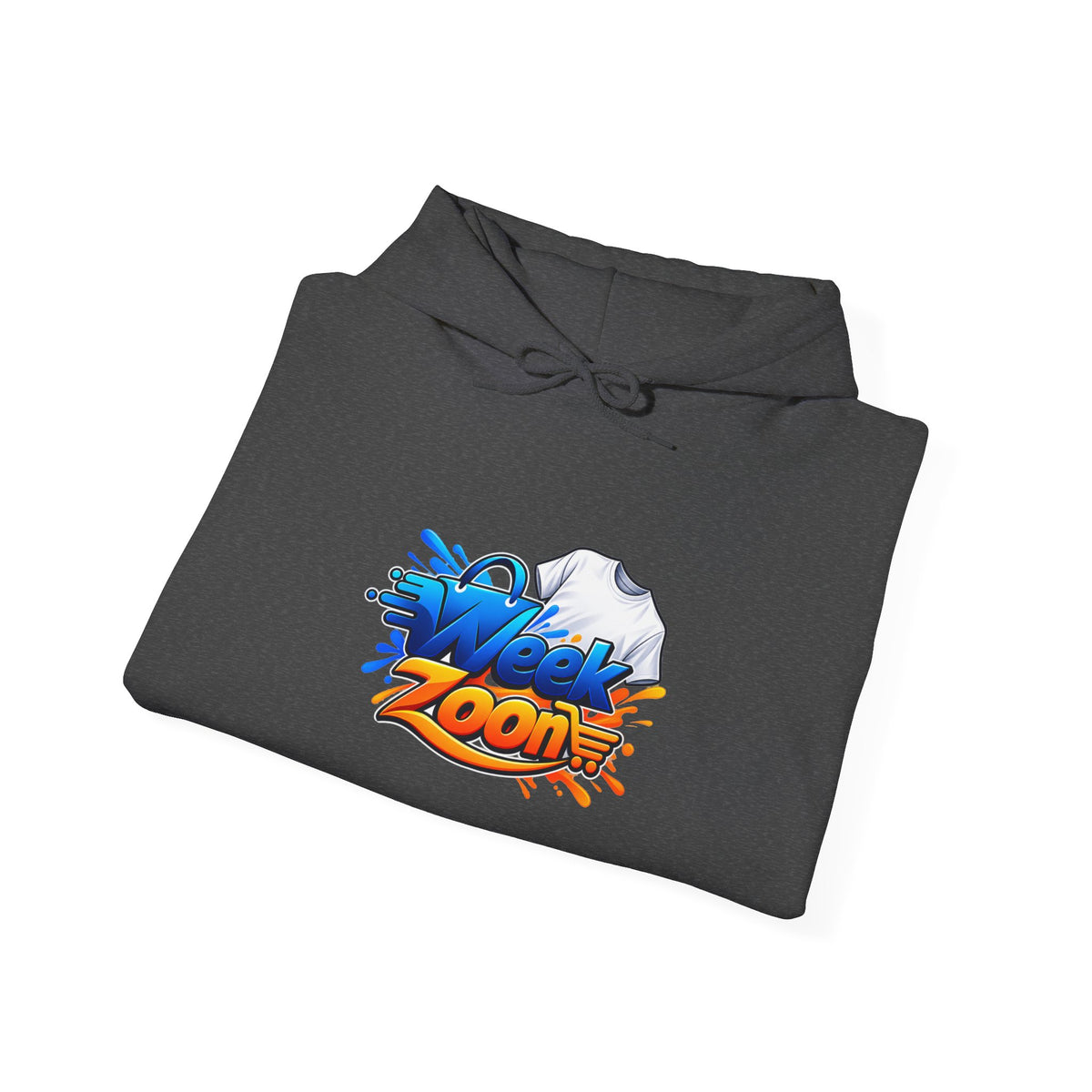 Ski Zoom Graphic Hoodie — Retro Snowboard Winter Pullover