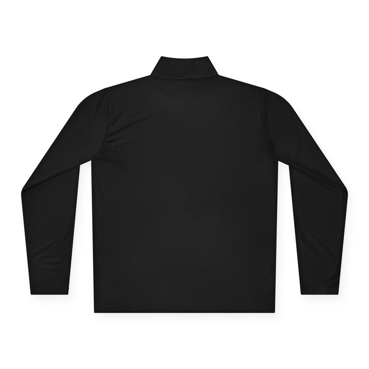 Quarter-Zip Pullover — Retro Pixel Surfing Pizza Chest Embroidered